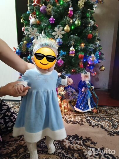 Платье снегурочки
