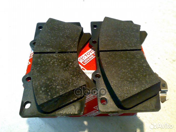 Oetoy-0446560280 колодки дисковые п Toyota Lan