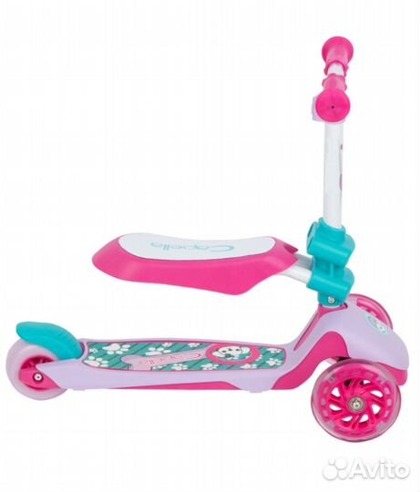 Самокат-беговел Capella Puppy со съёмным сиденьем