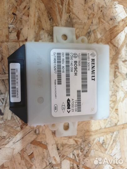 Блок управления полным приводом Renault Duster