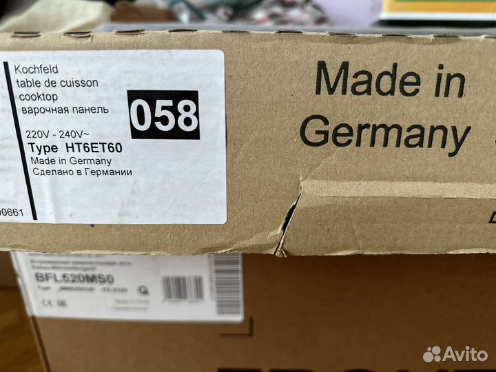 Варочная панель Bosch. Новая