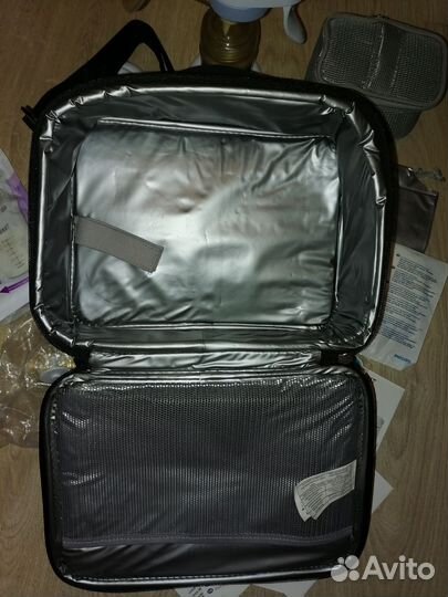 Молокоотсос avent электрический, термосумка