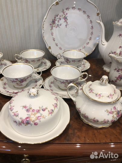 Чайный сервиз Германия фарфор, «райхенбах»