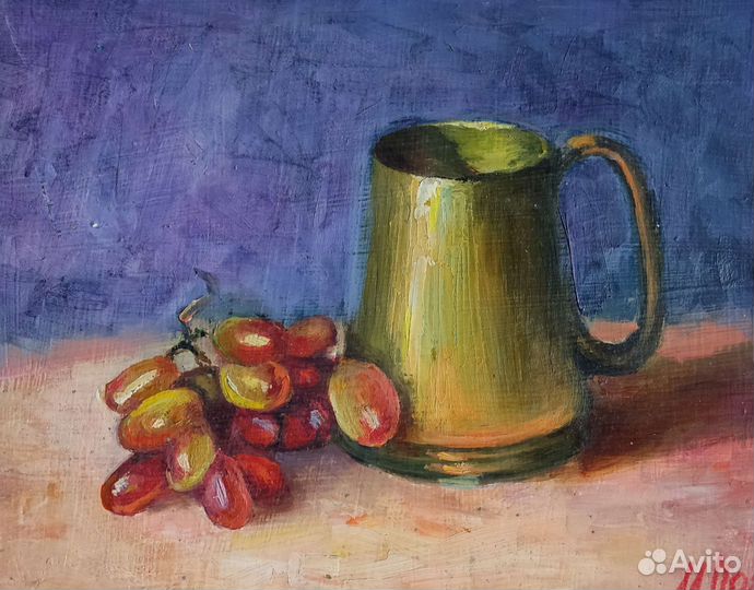 Картина маслом цветы натюрморт