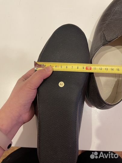Итальянские кожаные тапочки новые 44 р