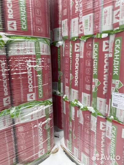 Утеплитель Rockwool Лайт Баттс Скандик