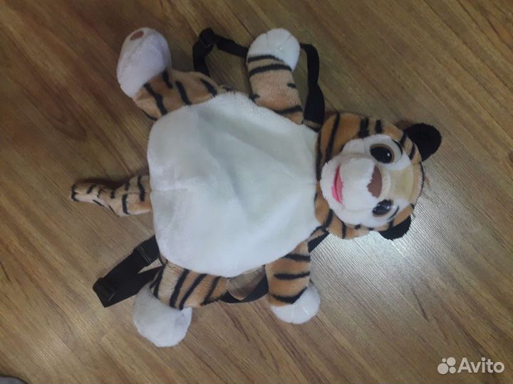 Детский плюшевый рюкзачок