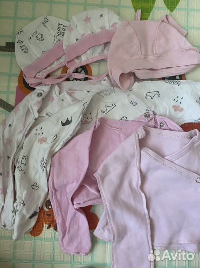 Детские вещи пакетом для новорожденной