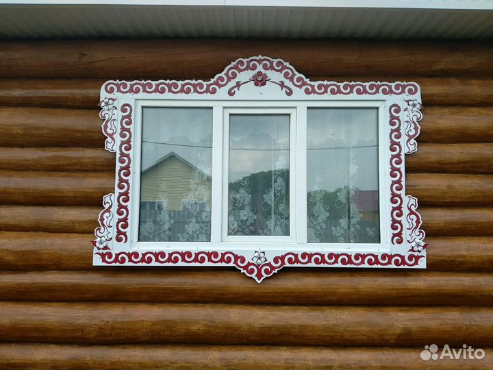 Наличники на окна из металла