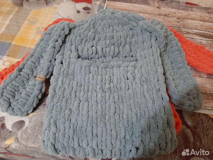 Шапка балаклава с ушами