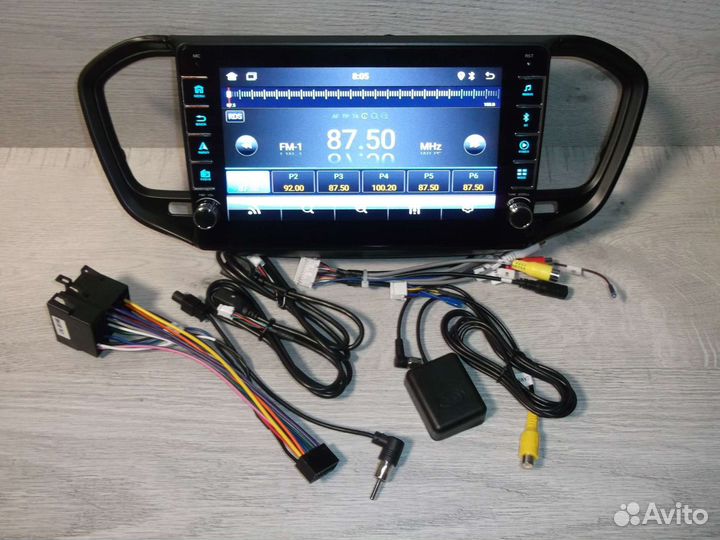 Магнитола LADA Vesta NG физические кнопки Андроид