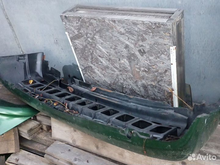 Задний бампер ваз 2112