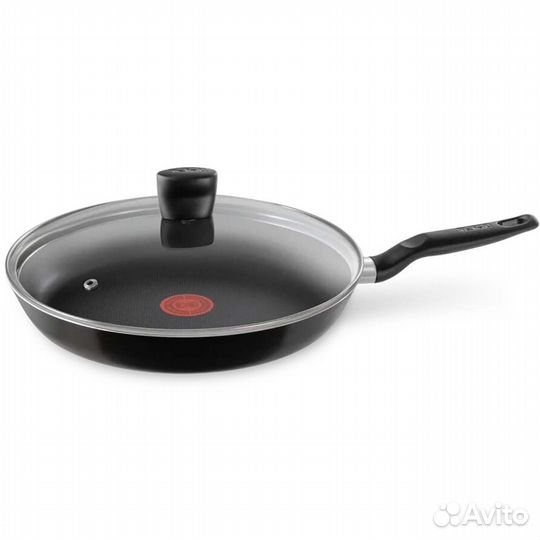 Сковорода Tefal с крышкой новая