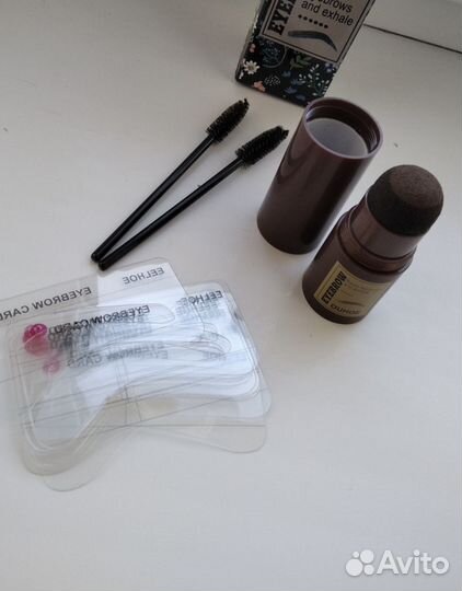 Штамп для бровей с трафаретами