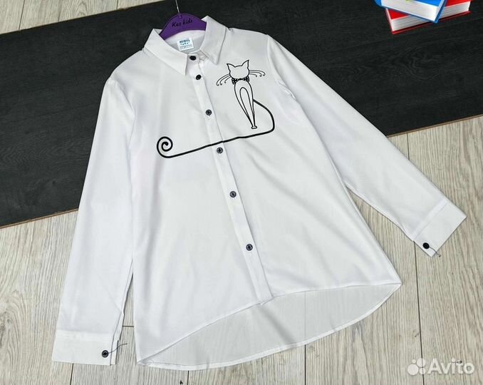 Новая Блузка школьная 152 р