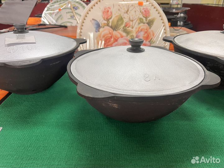 Казан чугунный узбекский