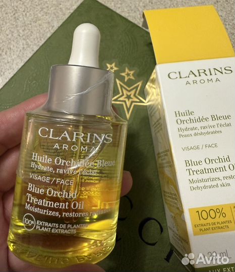 Clarins масло для лица