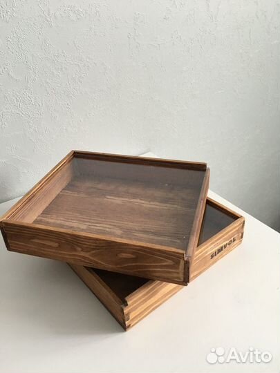 Деревянные коробочки на заказ. Коробка