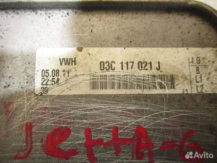 Радиатор масляный VW Jetta 6 (1B)