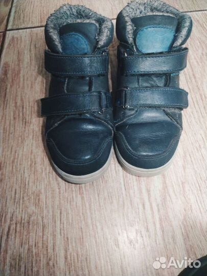 Кеды осенние утепленные