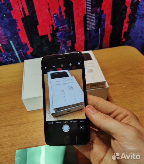 Телефон iPhone 7 32 gb black (без сим)