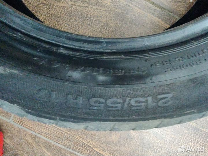 Шины 215 55 17 летние бу