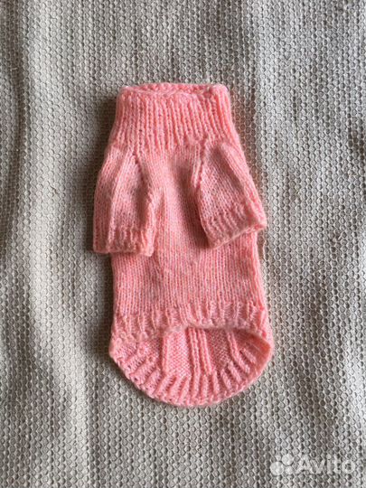 Вязанная одежда для собак (комбинезоны, бодики)