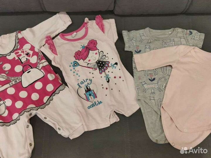 Два мешка 240 литров с детскими вещами