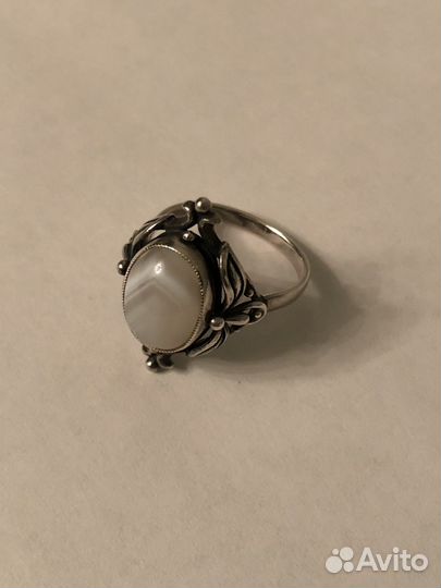 Серебряное кольцо СССР (винтаж)