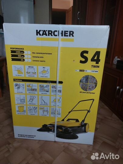 Продаю подметальную машину karcher S4 twin