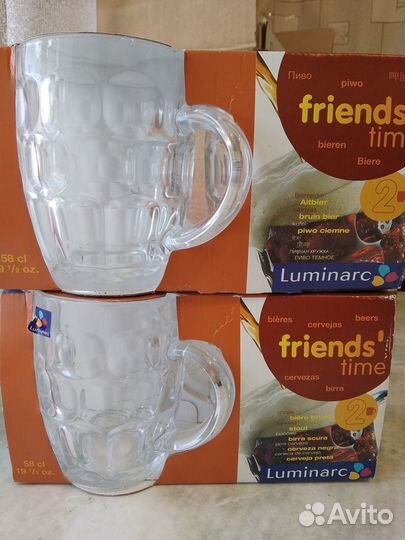 Бокалы и кружки для пива,стопки, фляжки д/к