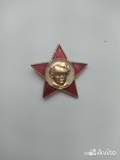 Значок октябренка СССР оригинал