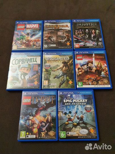 PS Vita игры и аксессуары