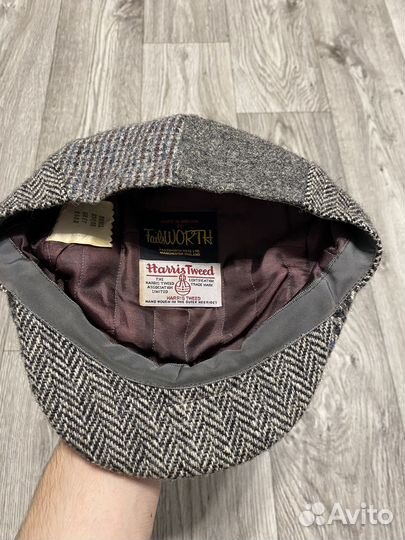 Кепка твидовая мужская Harris Tweed S