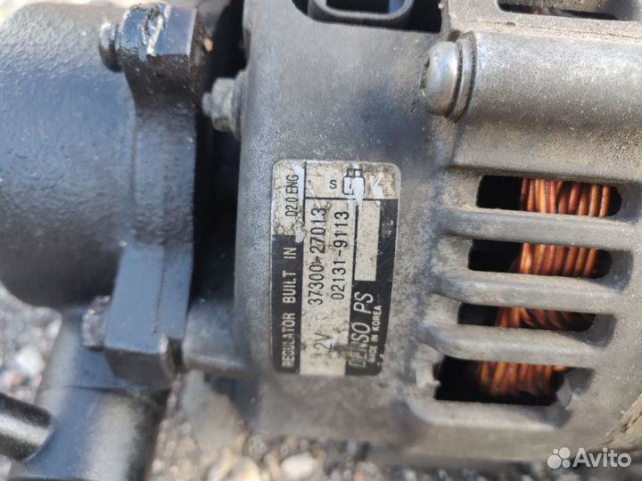 Генератор kia sportage 2