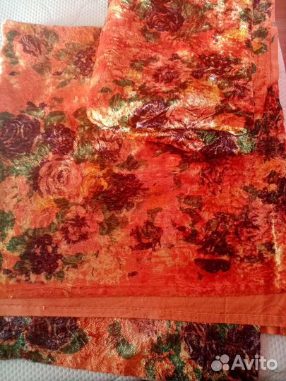 Плюшевая ткань СССР