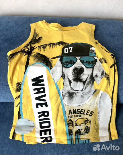 Вещи пакетом на мальчика 122 128