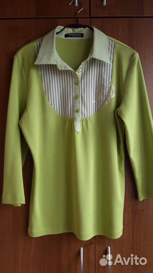 Блузка рубашка Betty Barclay р.44-46 хлопок