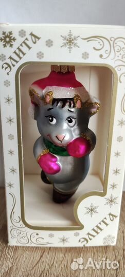 Елочная игрушка Козленок Элита