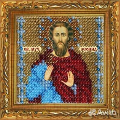 Рисунок для вышивки бисером Икона 6,5х6,5 см