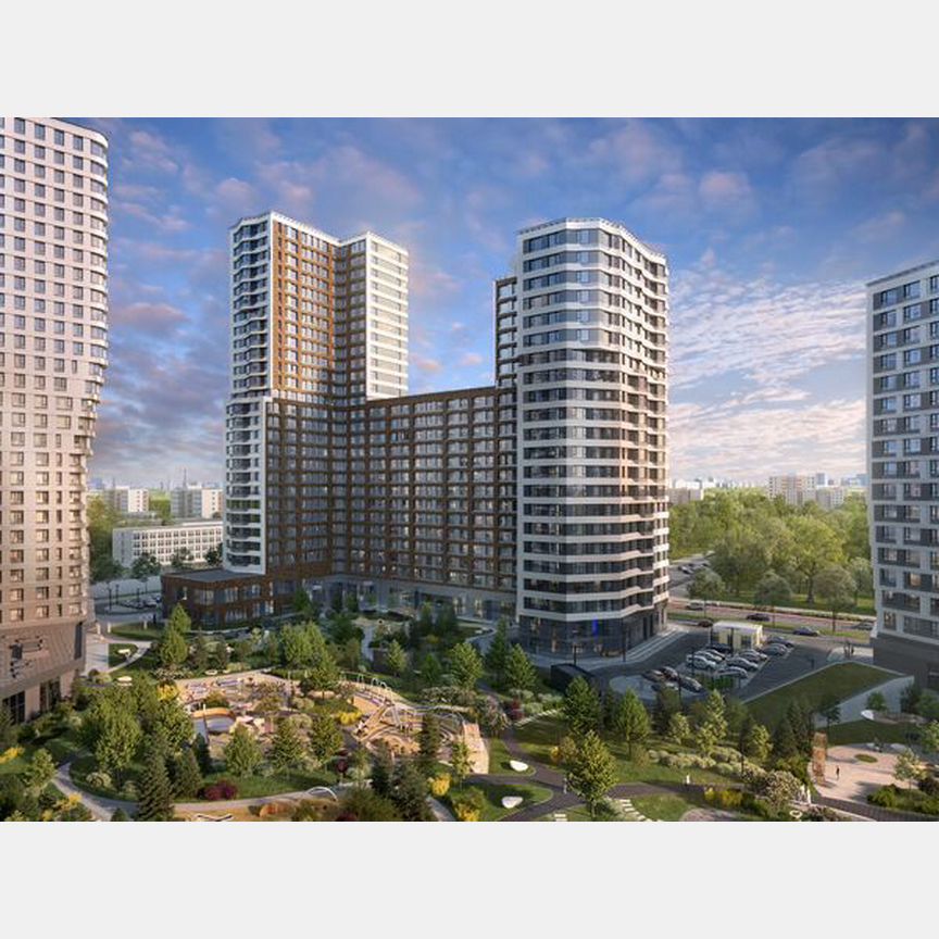 1-к. квартира, 41,6 м², 17/25 эт.