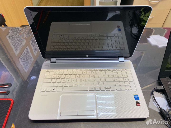 Красивый игровой ноутбук HP 15 core I5 4200u