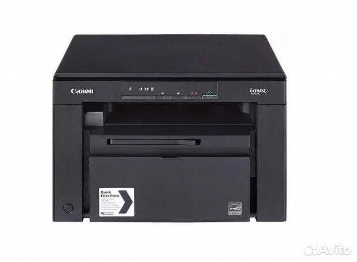 Мфу лазерное Canon i-sensys MF3010 + 2 картриджа