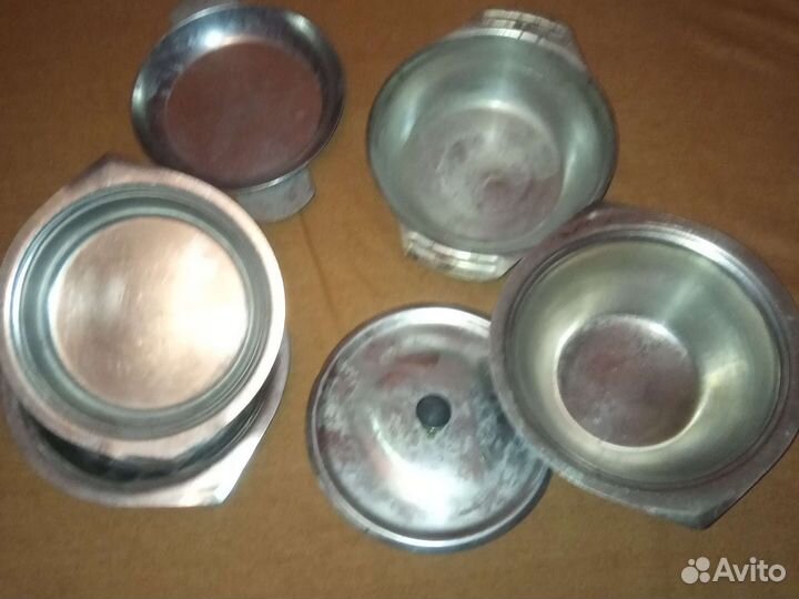 Чайничек Кольчугино СССР и др.металлическая посуда