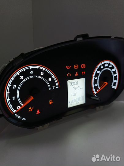 Шкала, щитка приборки granta,kalina 2,datsun ON DO