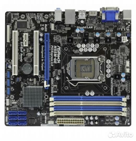 Материнская плата lga 1156 ASRock
