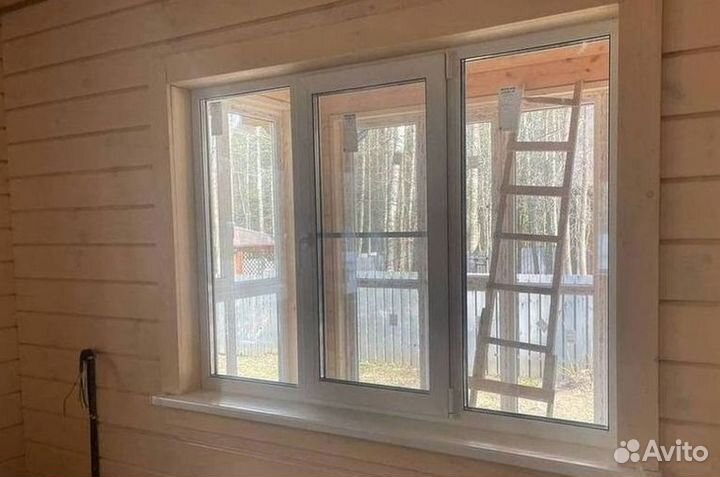 Остекление окон и балконов пвх
