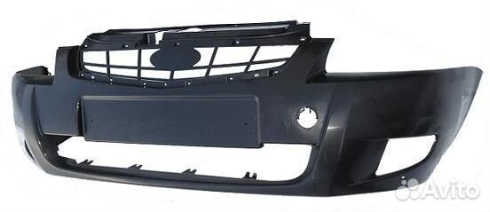 Бампер передний ваз 21704 Приора 2 некрашеный