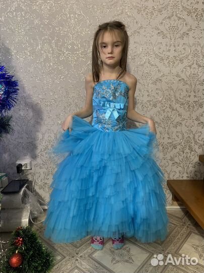 Платье для девочки122-128