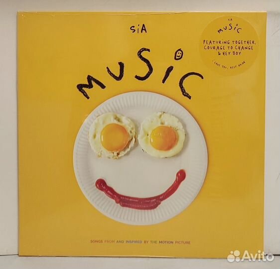SIA - Music LP цветной винил new